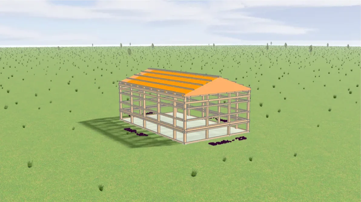 Realistic Rendering of Buildings and Landscape screenshot